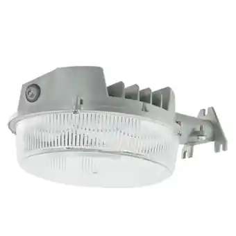 The Home Depot Luminaria suburbana para pared led 28 x 19.7 x 9.4 cm gris oferta