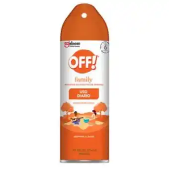 Off! family repelente de insectos en aerosol 170gr