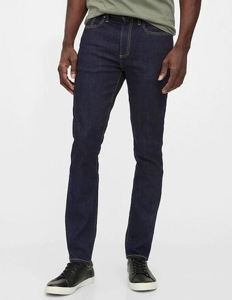GAP Jeans slim lavado obscuro para hombre oferta