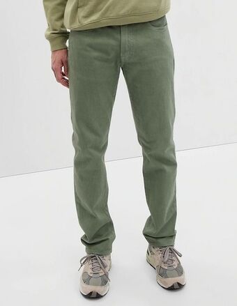 GAP Jeans straight lavado claro para hombre oferta