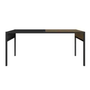Mesa de centro alterego ted negro con madera