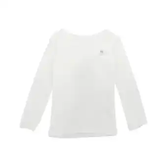 Sears Playera manga larga blanca para niña baby creysi oferta