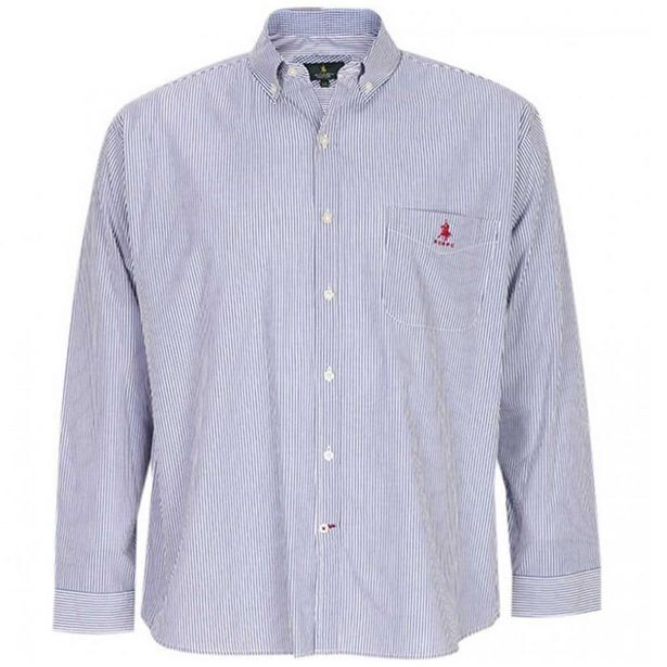 Sears Camisa talla plus a rayas rcb polo club para hombre oferta