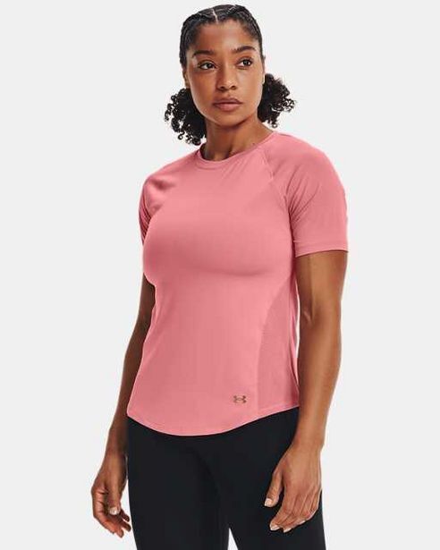 Under Armour Playera de manga corta ua rush™ heatgear® mesh para mujer oferta