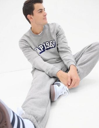 Sudadera estampado logo para hombre