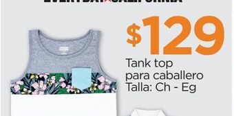 Chedraui Tank top para caballero talla: ch - eg oferta