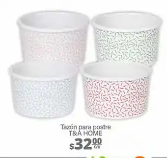 La Comer Tazón para postre t&a home oferta