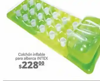 La Comer Colchón inflable para alberca intex oferta