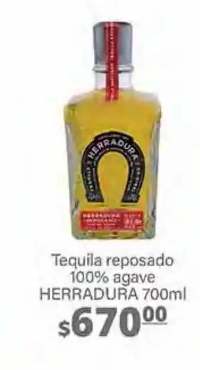 Tequila reposado 100% herradura 700ml