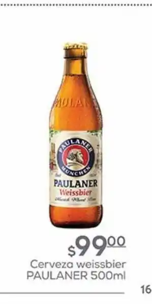 Fresko Cerveza paulaner 500 ml oferta