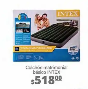 La Comer Colchón matrimonial intex oferta