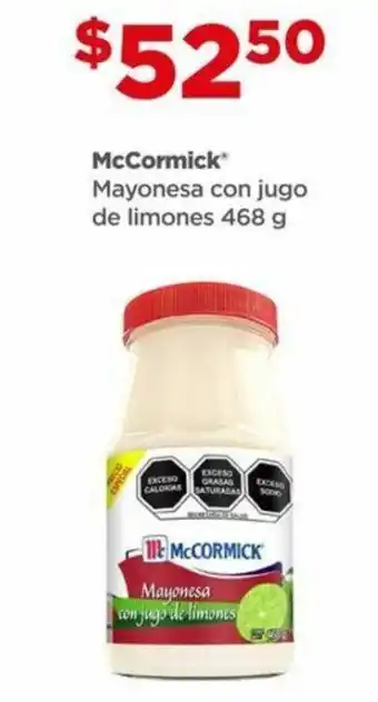 Bodega Aurrerá McCormick Mayonesa con Jugo de Limones 468g oferta