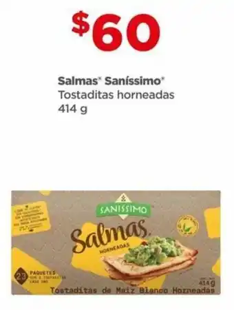 Salmas Saníssimo Tostaditas Horneadas 414g