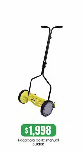 Podadora pasto manual surtek
