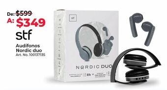 Office Depot Audífonos stf nordic duo oferta