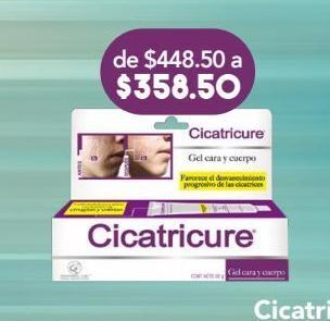 Cicatricure gel desvanecedor 60g
