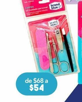 Farmacia San Pablo Brand blue kit cuidado personal 5 piezas oferta
