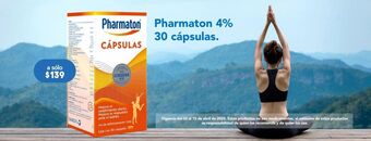 Farmacia San Pablo Pharmaton 4% 30 cápsulas. oferta