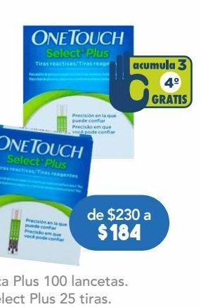 Farmacia San Pablo Onetouch select plus 25 tiras oferta