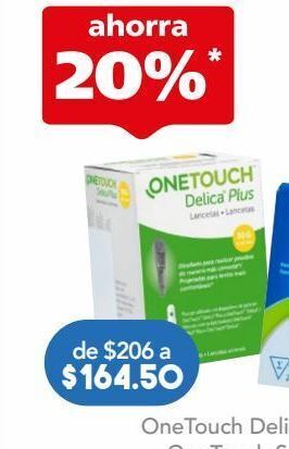 Farmacia San Pablo Onetouch delica plus 100 lancetas oferta