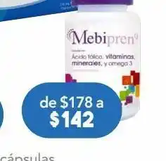 Farmacia San Pablo Mebipren 9 600mg 30 cápsulas. oferta