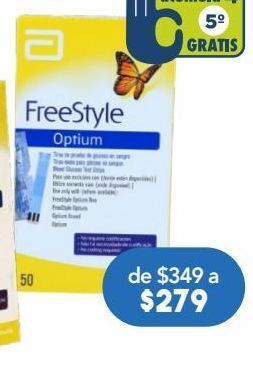 Farmacia San Pablo Freestyle optium 25 tiras oferta
