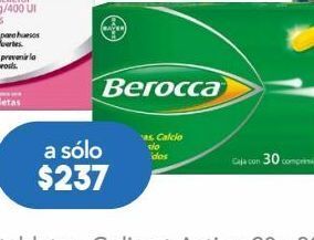 Farmacia San Pablo Berocca 15mg 30 comprimidos oferta