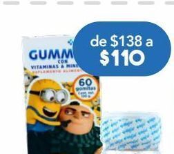 Farmacia San Pablo Gummies minions 38mg 60 gomitas. oferta