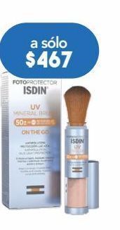Farmacia San Pablo Isdin uv mineral brush fps 50+ 2g. oferta