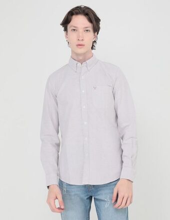 Liverpool Camisa casual american eagle de algodón manga larga para hombre oferta