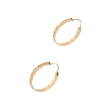 Nacional Monte de Piedad Arracadas facetadas en oro amarillo 14 kilates. oferta
