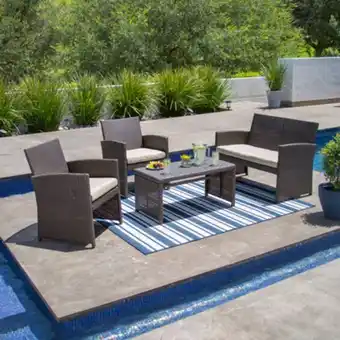 The Home Depot Juego de jardín park trail 4 piezas oferta