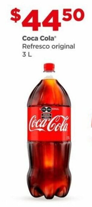 Bodega Aurrerá Coca-Cola Refresco Original 3L oferta