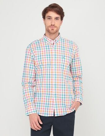 Liverpool Camisa casual dioro de algodón manga larga para hombre oferta