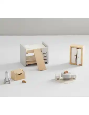 Liverpool Set de accesorios habitación para casa de muñecas oferta