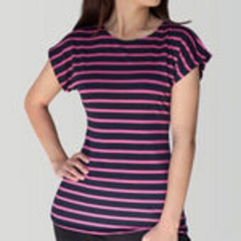 Waldos Playera rayada para dama oferta