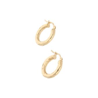 Nacional Monte de Piedad Arracadas diseño especial en oro amarillo 14 kilates. oferta