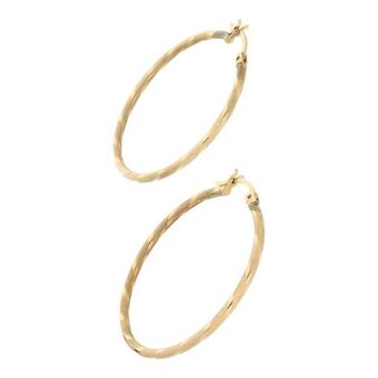 Nacional Monte de Piedad Arracadas diseño especial en oro amarillo 14 kilates. oferta