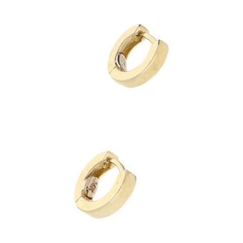 Nacional Monte de Piedad Arracadas articuladas en oro amarillo 14 kilates. oferta