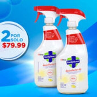 Waldos Family guard desinfectante limpiador multiusos fragancia cítrica 650ml, mata el virus covid-19 oferta