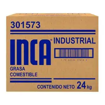 Grasa comestible inca industrial 24 kg