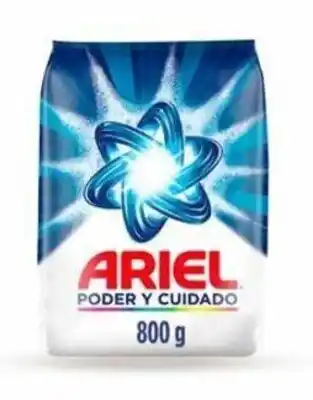 Bodega Aurrerá Ariel Poder y Cuidado Detergente en Polvo 800g oferta