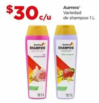 Bodega Aurrerá Aurrera Variedad de Shampoo 1L oferta