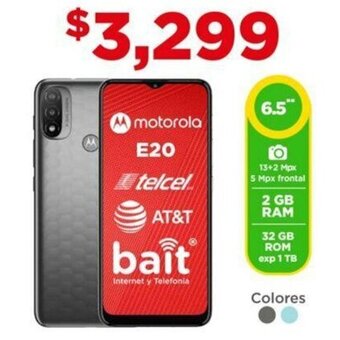 Bodega Aurrerá Motorola E20 32GB oferta