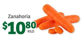 Soriana Mercado Zanahoria oferta