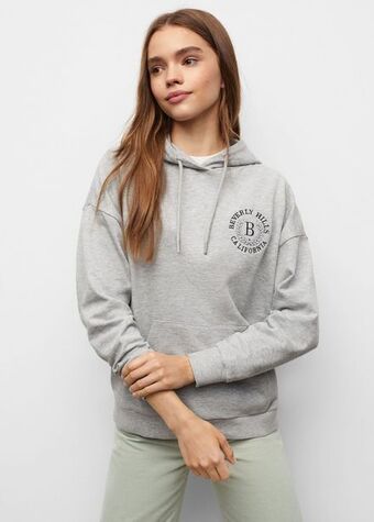 Mango Sudadera algodón capucha oferta