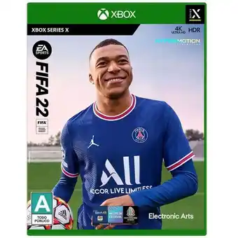 Sears Xbox series s y x fifa soccer 2022 oferta