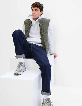 GAP Jeans straight lavado obscuro para hombre oferta
