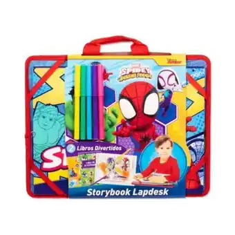 Libro de historias y actividades berry hip spidey storybook lapdesk