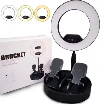 Sears Lampara luz led con 3 soportes para smartphone oferta